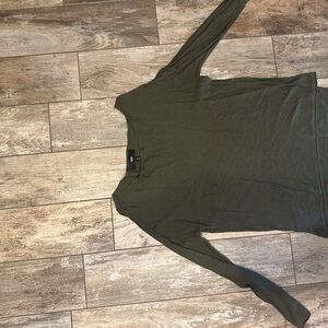Olive Green Women's Top